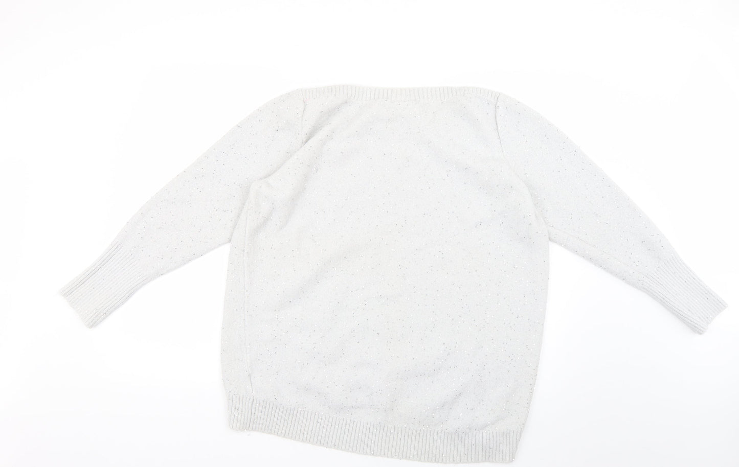 Wallis Womens Grey   Pullover Jumper Size L