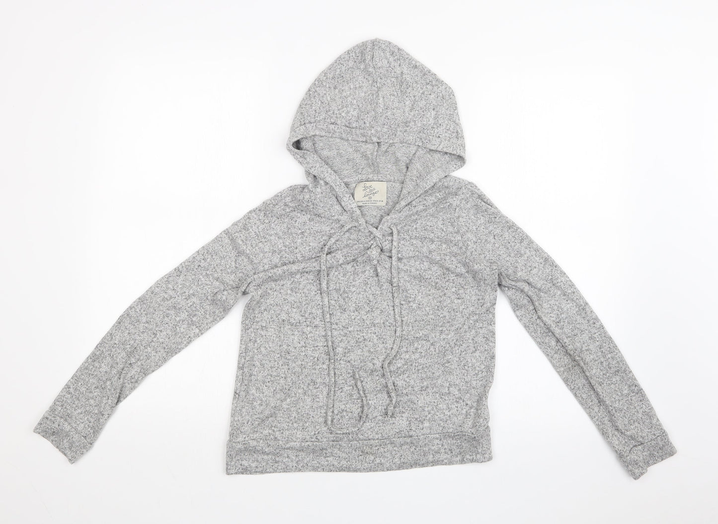 Primark Womens Grey Solid   Pyjama Top Size 4