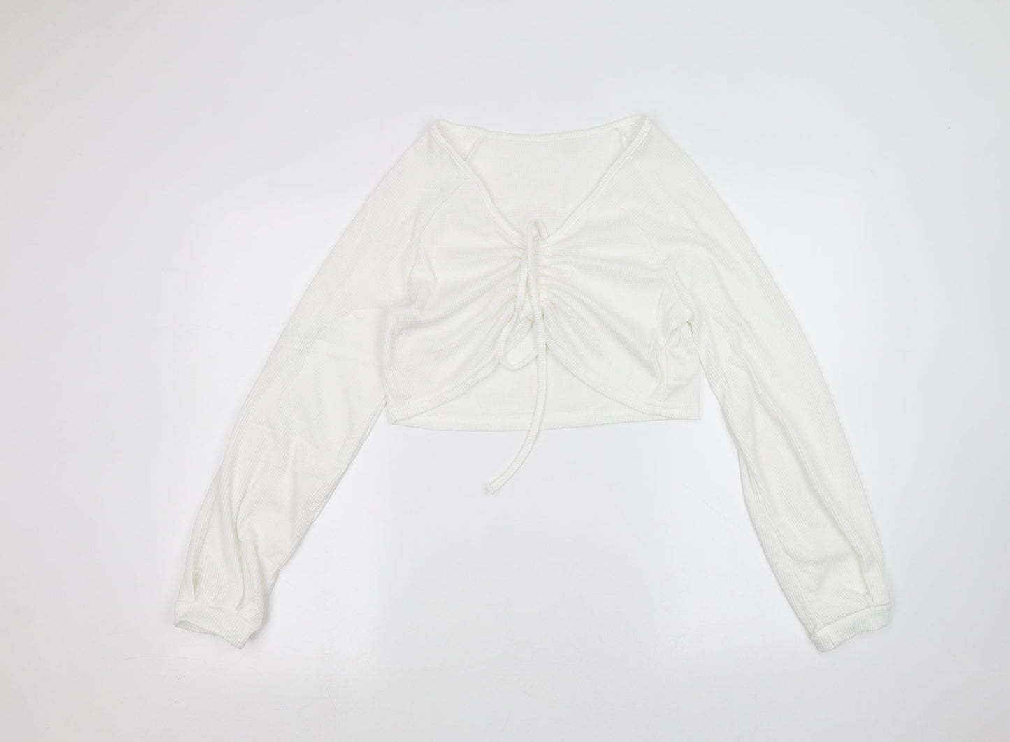 Preworn Womens White   Pullover Jumper Size S