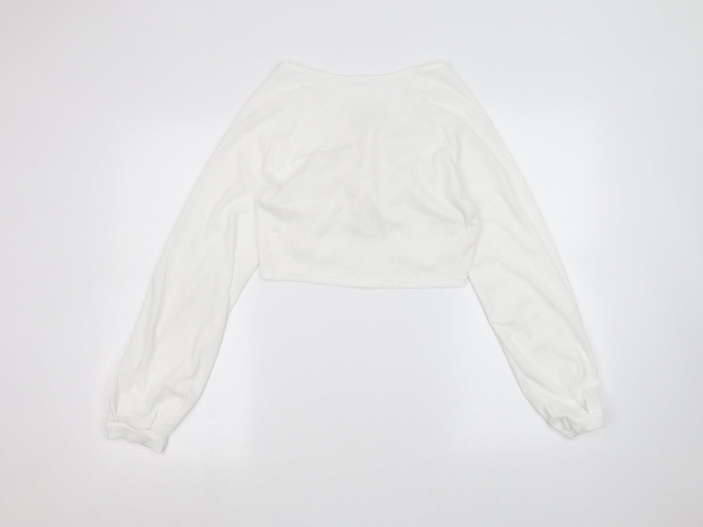 Preworn Womens White   Pullover Jumper Size S