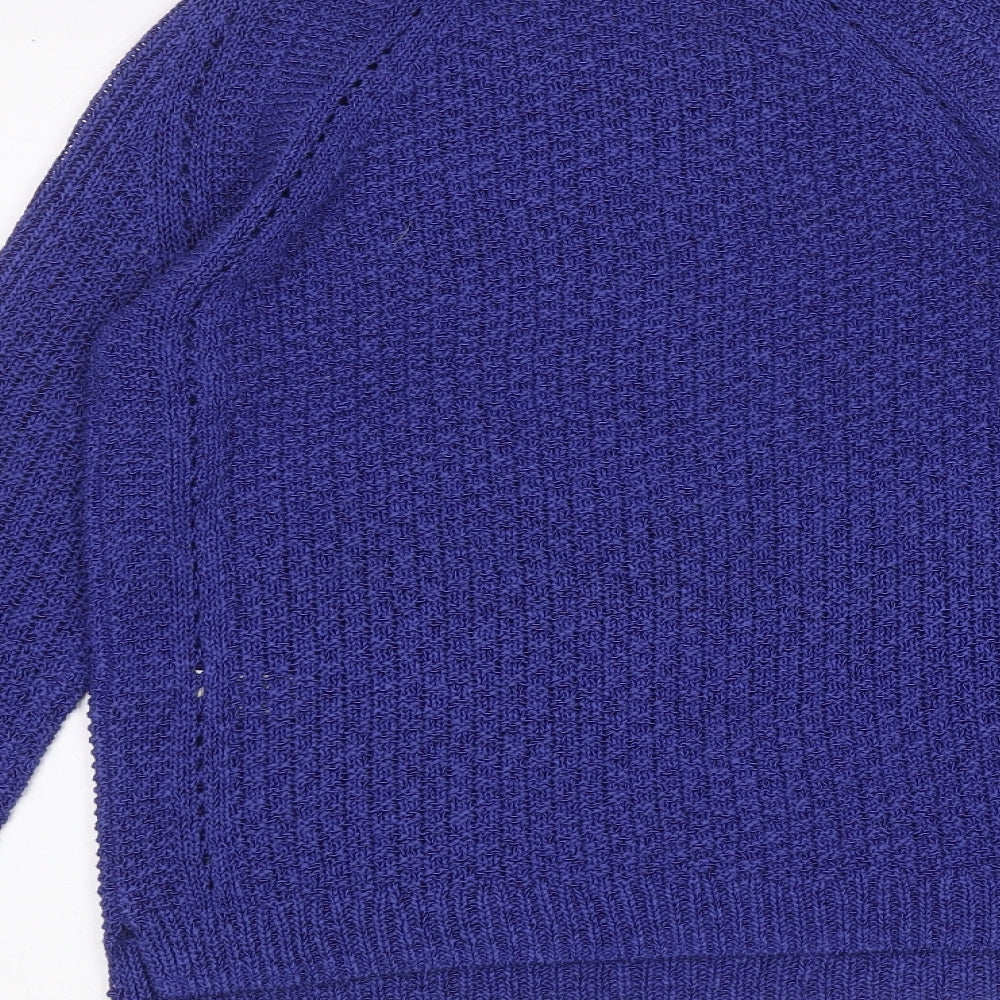 Autograph Womens Blue   Pullover Jumper Size 8