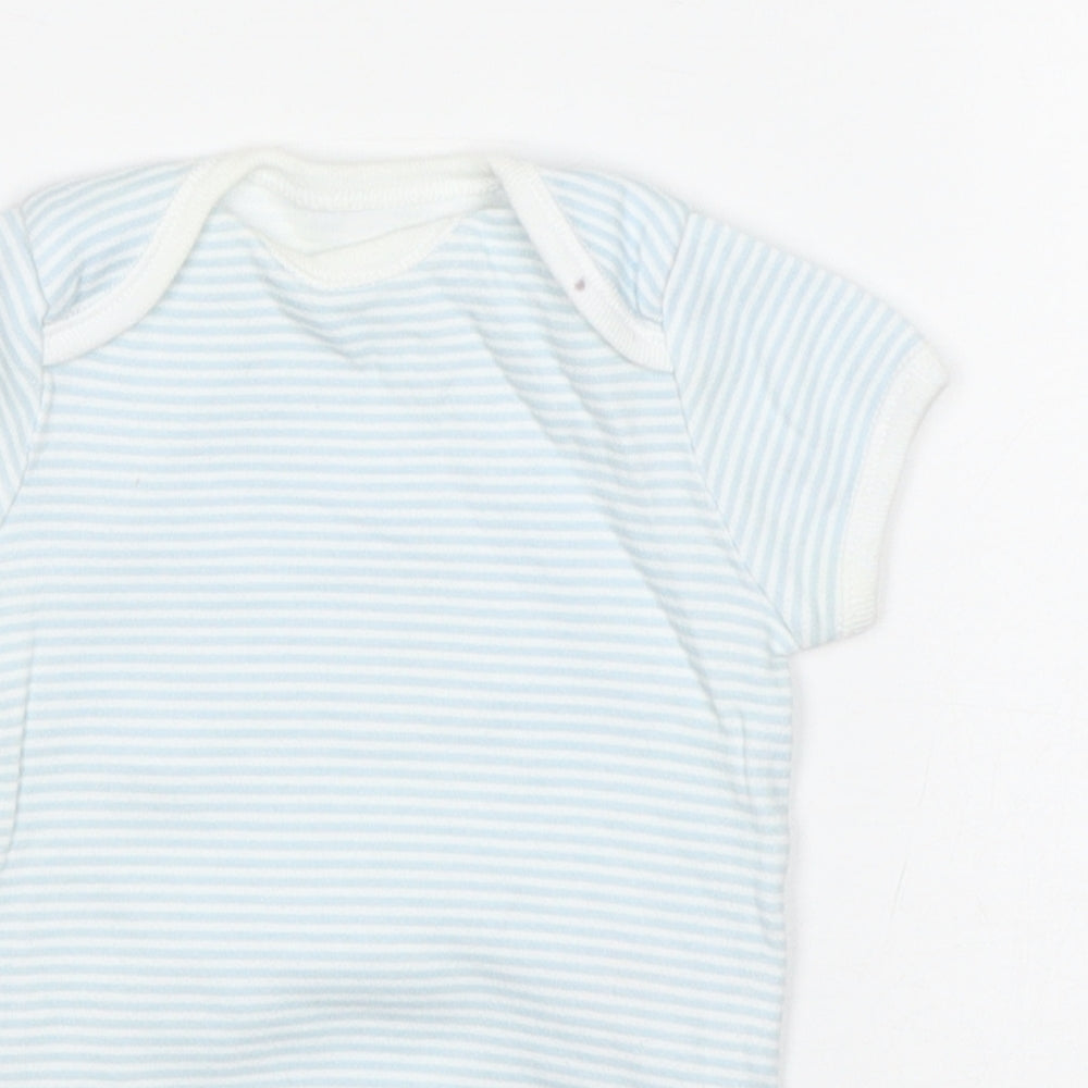 F&F Boys Multicoloured Striped  Leotard One-Piece Size 0-3 Months