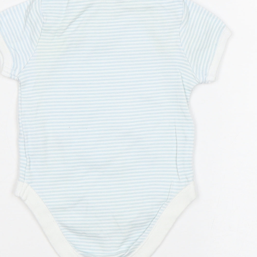 F&F Boys Multicoloured Striped  Leotard One-Piece Size 0-3 Months