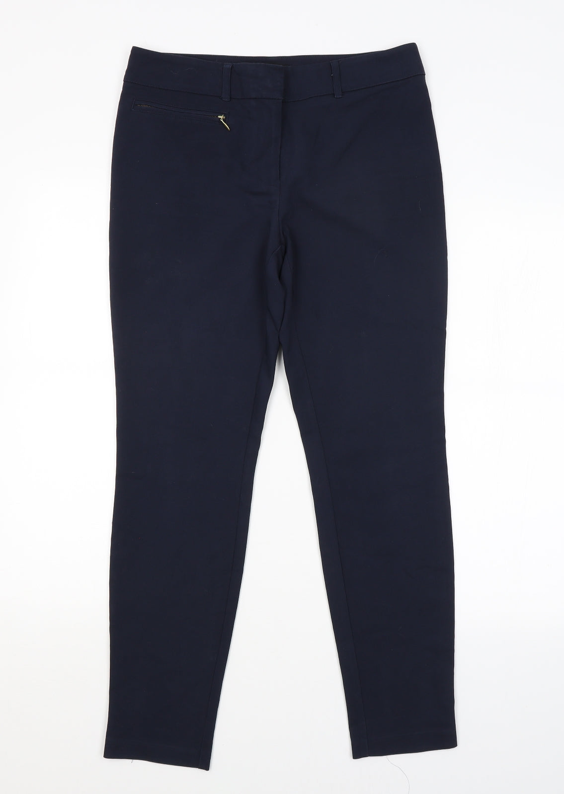 Papaya Womens Blue   Trousers  Size 10 L26 in