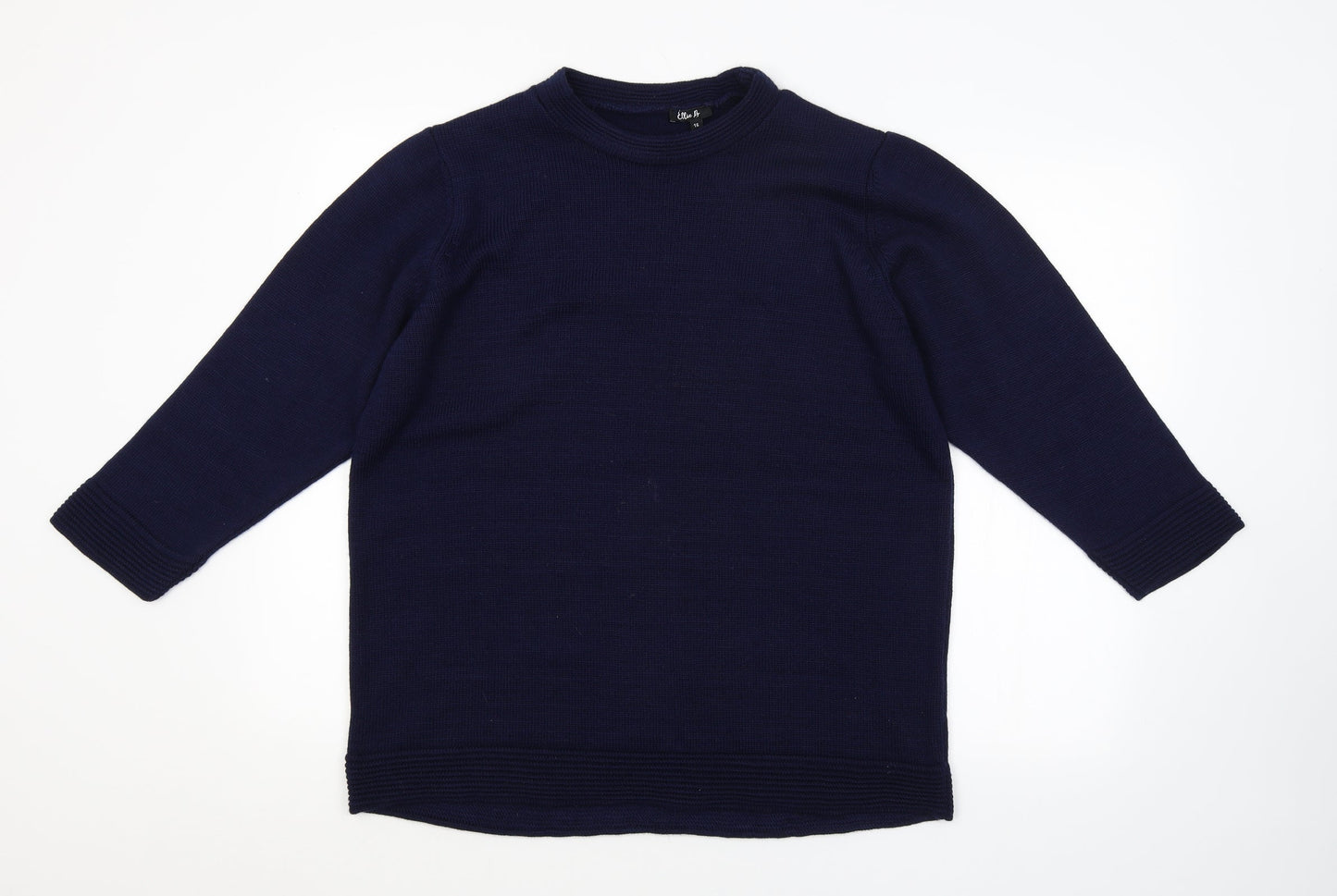 ELLIE B Womens Blue   Pullover Jumper Size 16