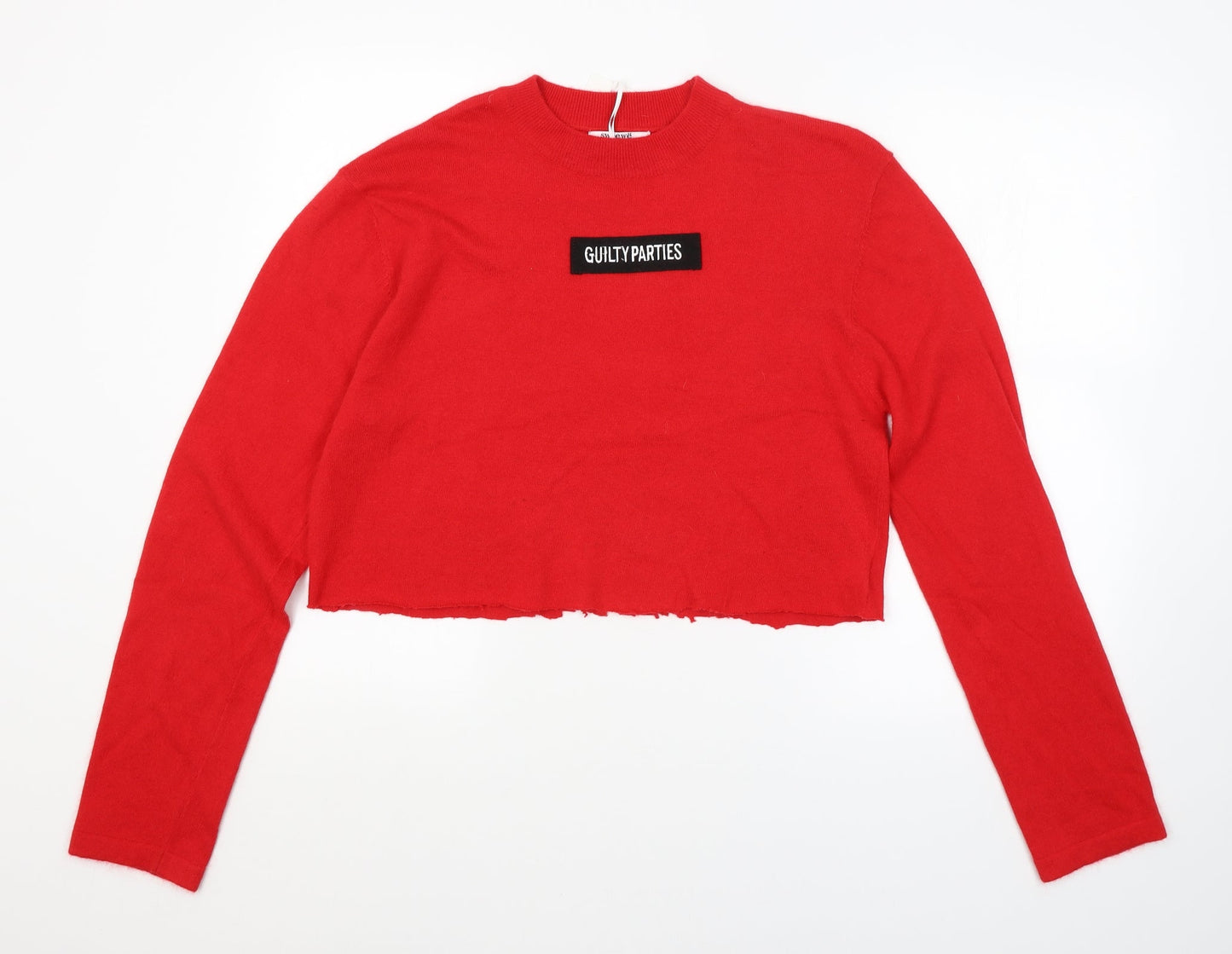 SWEEWE Womens Red   Pullover Jumper Size M