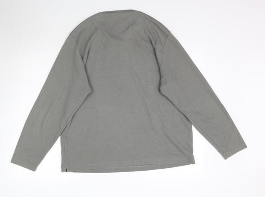 Debenhams Mens Grey  Knit Pullover Jumper Size M
