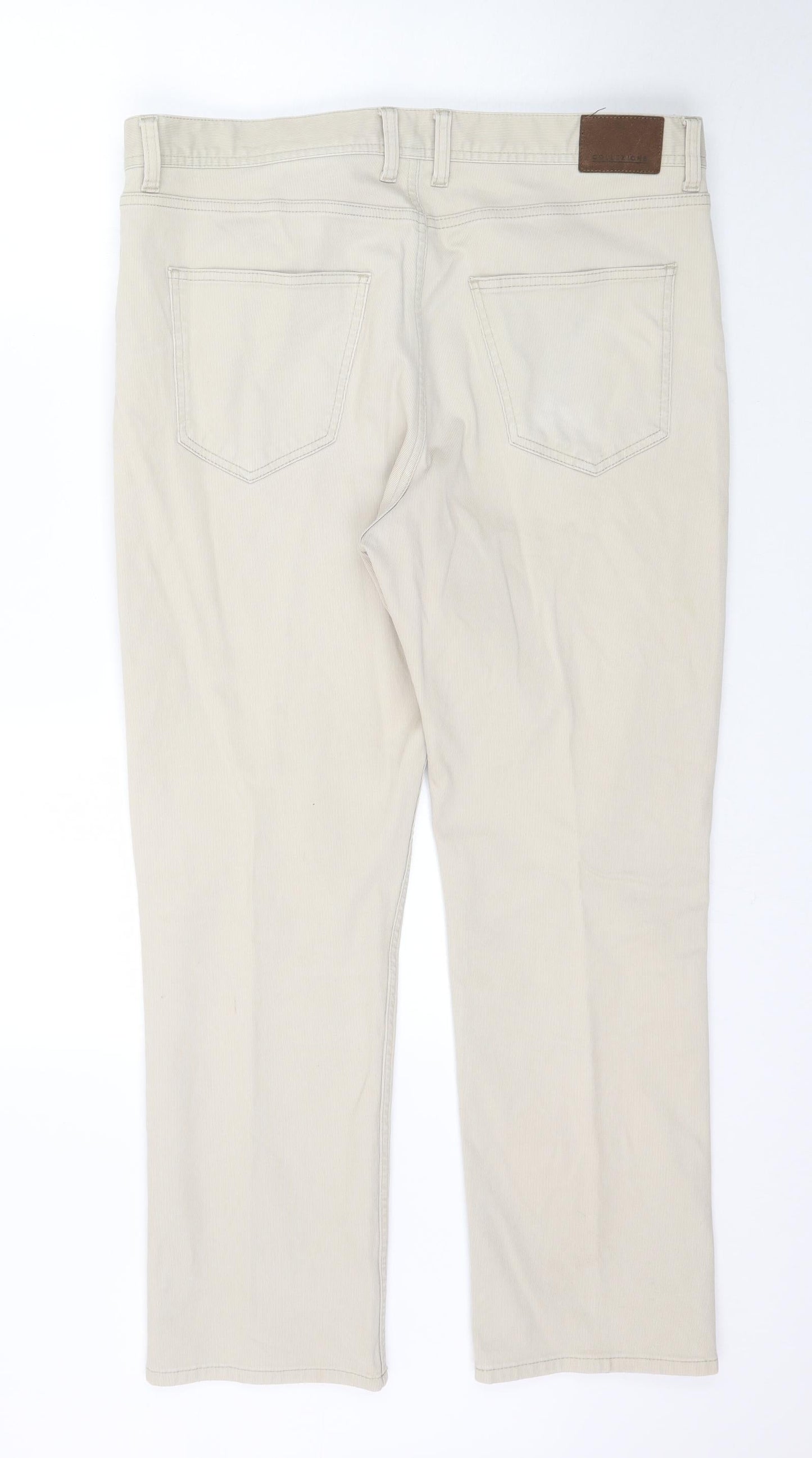 Marks and Spencer Womens Beige   Trousers  Size 38 in L28 in
