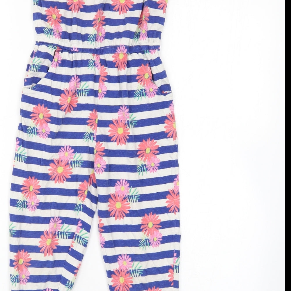 I Love Girls Wear Girls Multicoloured Floral  Jumpsuit One-Piece Size 6 Years