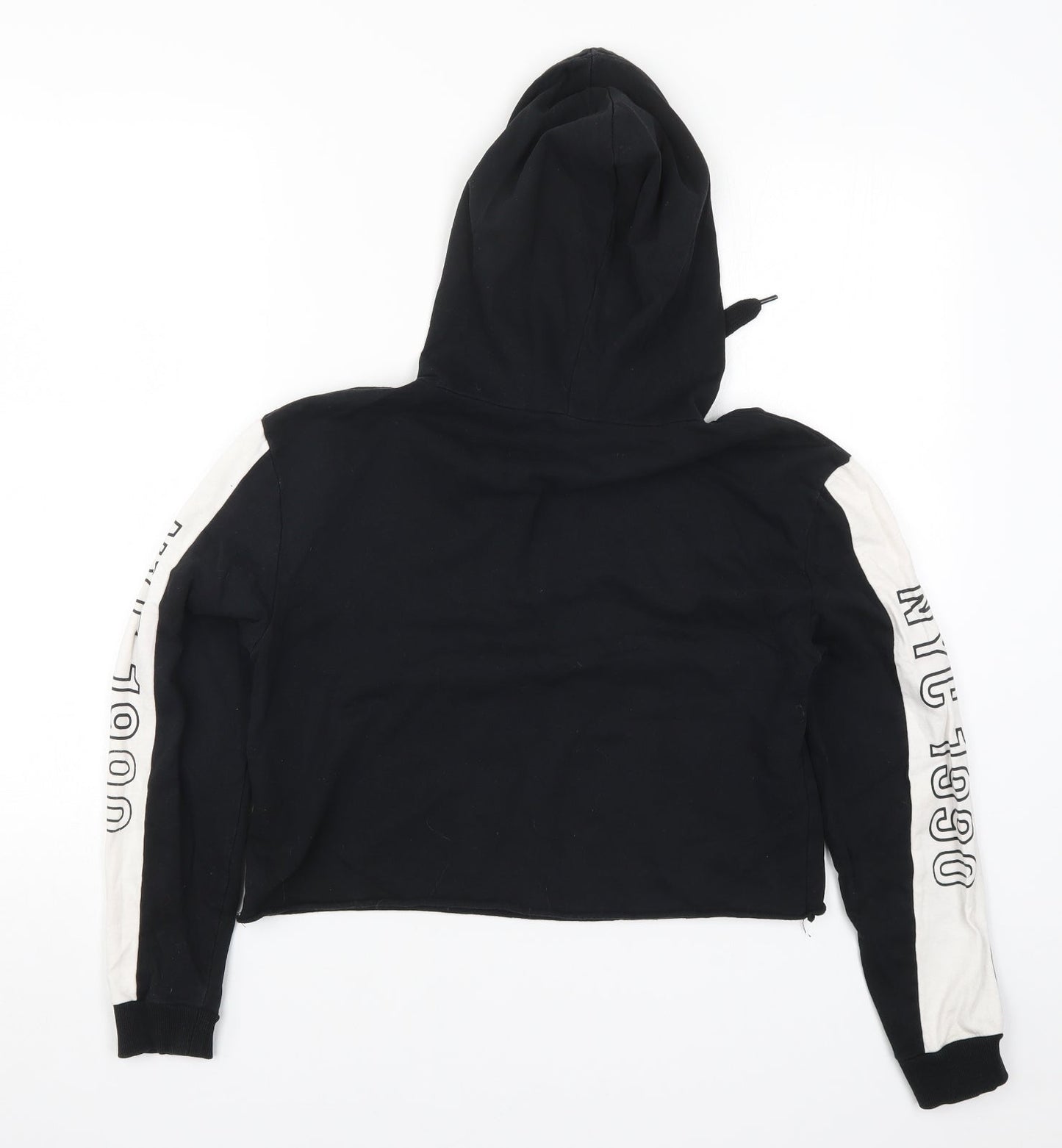 Primark Womens Black   Pullover Hoodie Size 8  - NYC 1990