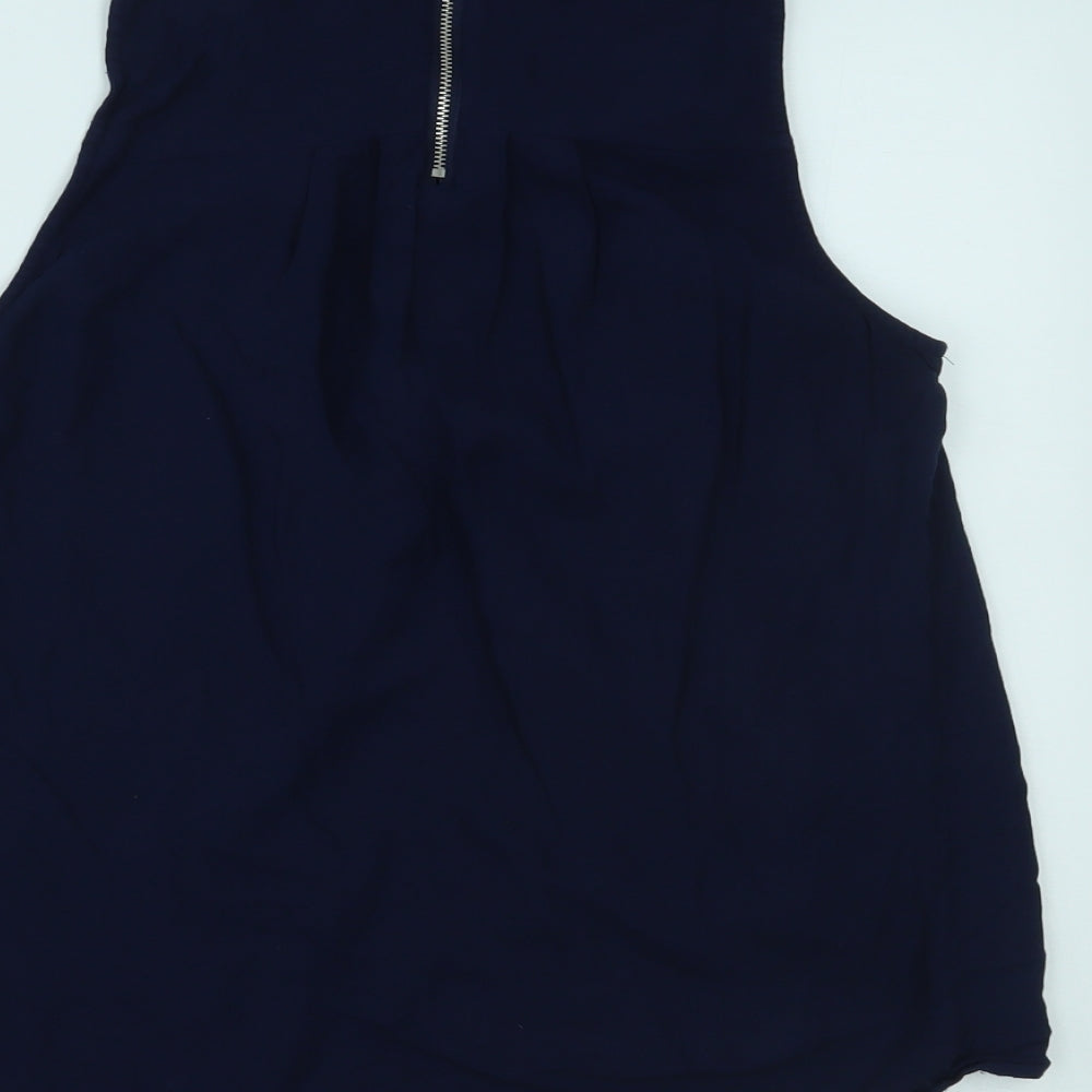Warehouse Womens Blue   Basic Tank Size 10