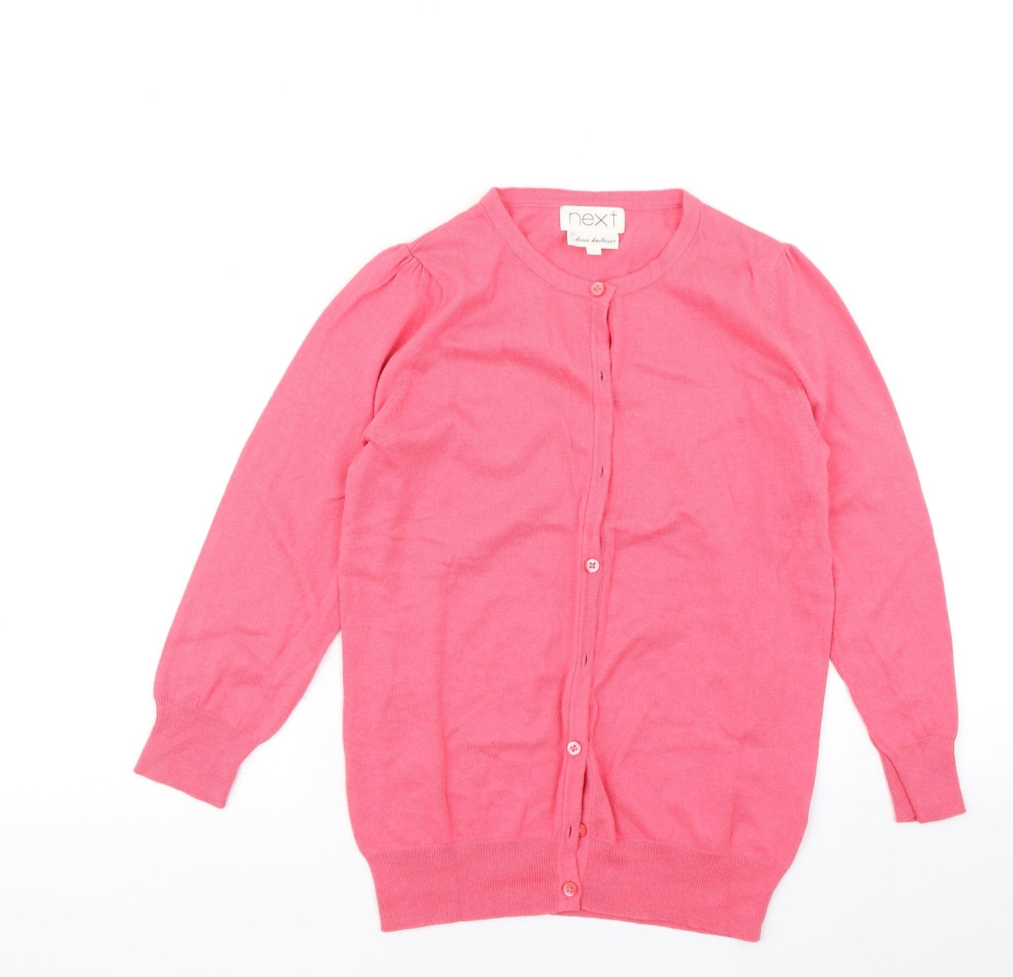 NEXT Womens Pink  Knit Cardigan Jumper Size 6