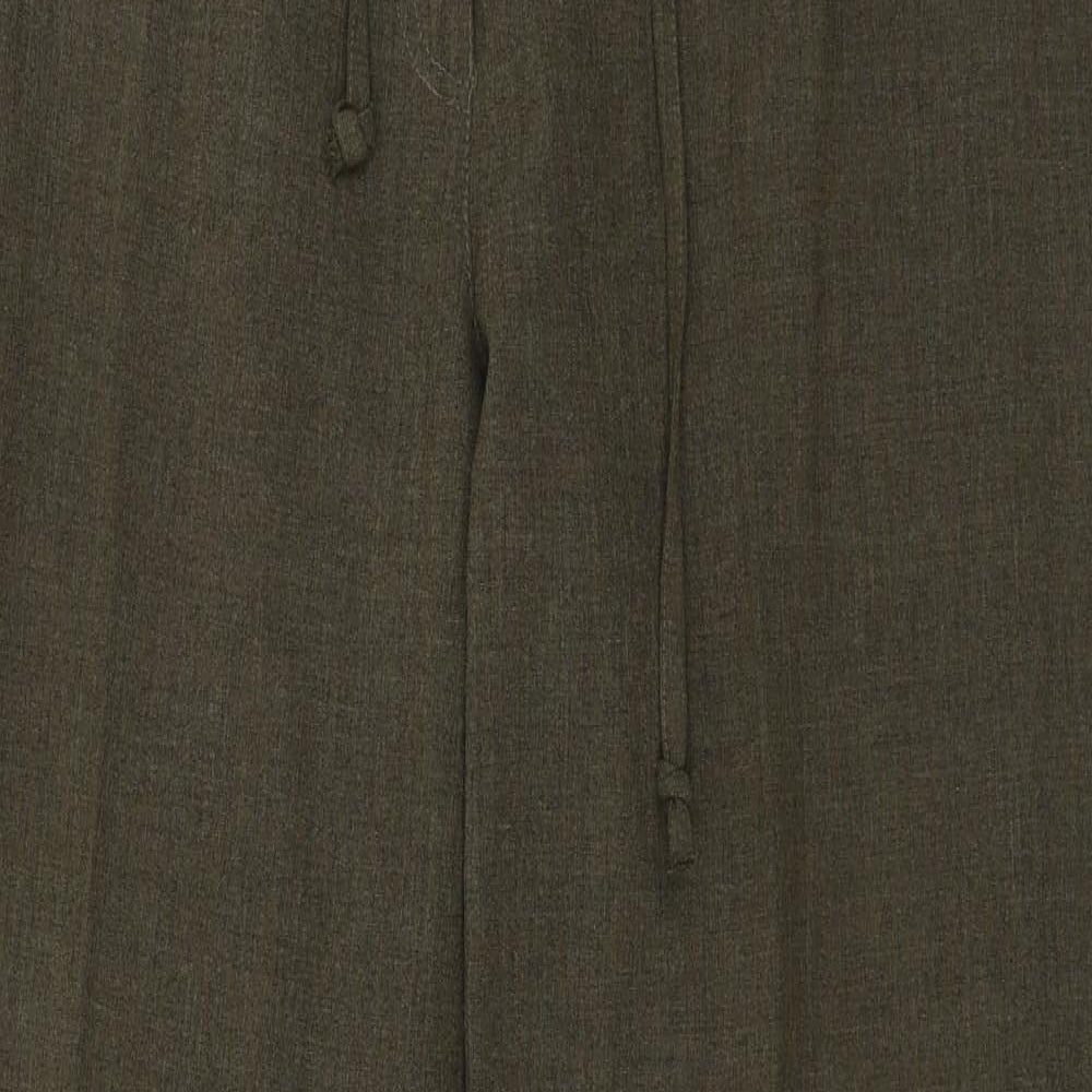 Amici Womens Green   Trousers  Size 16 L31 in