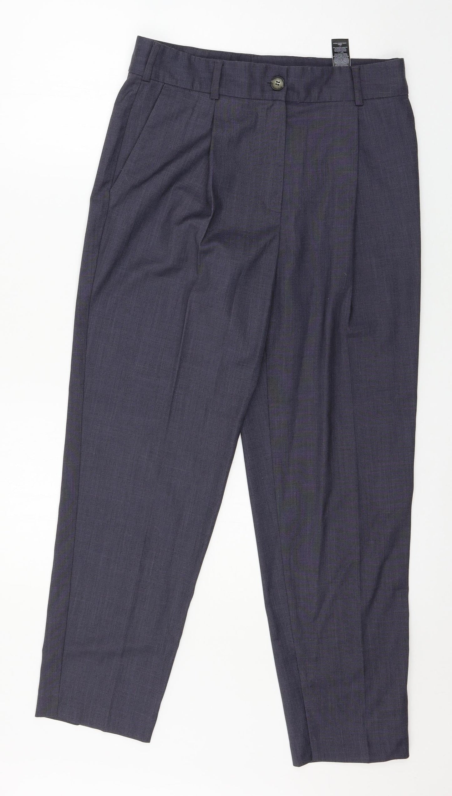 Marks and Spencer Womens Blue   Trousers  Size 10 L27 in