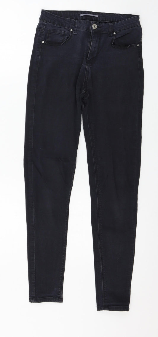 Goodies Womens Grey  Denim Skinny Jeans Size 28 in L27 in