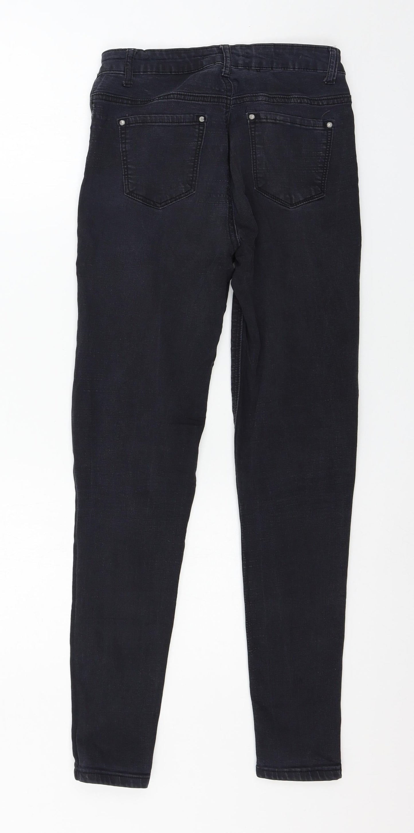 Goodies Womens Grey  Denim Skinny Jeans Size 28 in L27 in