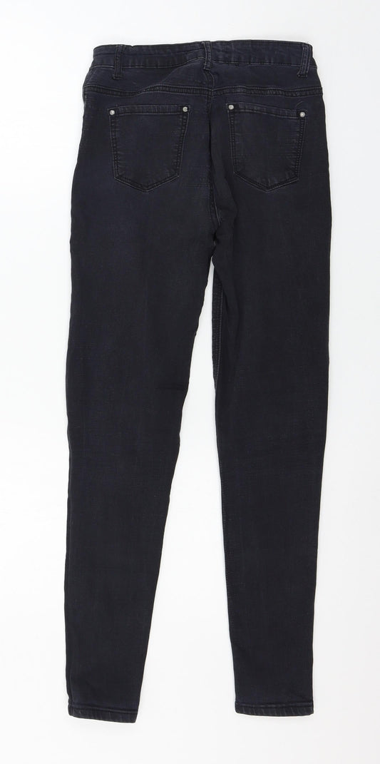 Goodies Womens Grey  Denim Skinny Jeans Size 28 in L27 in