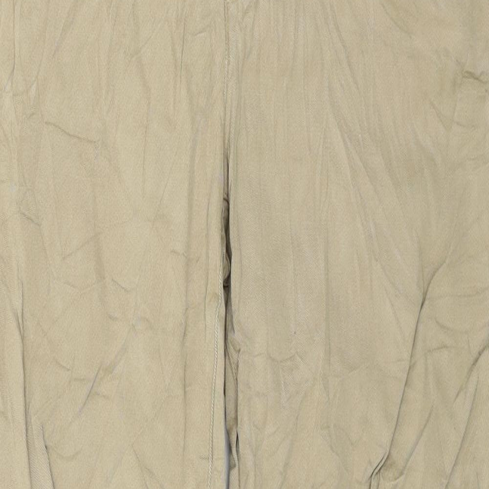 Preworn Womens Beige   Trousers  Size 32 in L26 in