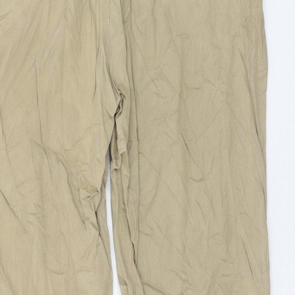 Preworn Womens Beige   Trousers  Size 32 in L26 in