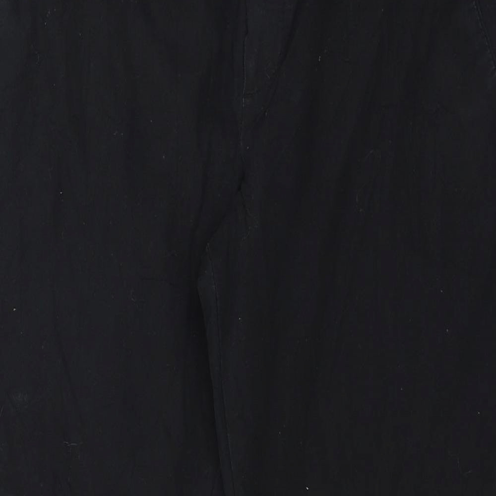 Butik Womens Black   Trousers  Size 10 L25 in