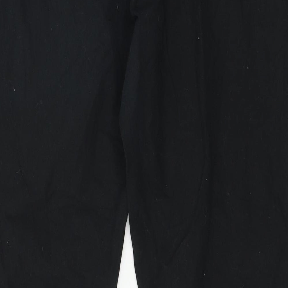 Butik Womens Black   Trousers  Size 10 L25 in