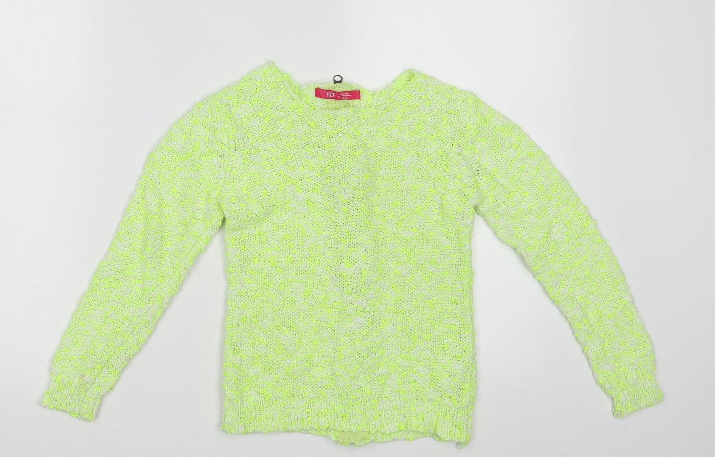 Young Dimension Girls Green   Full Zip Jumper Size 8-9 Years