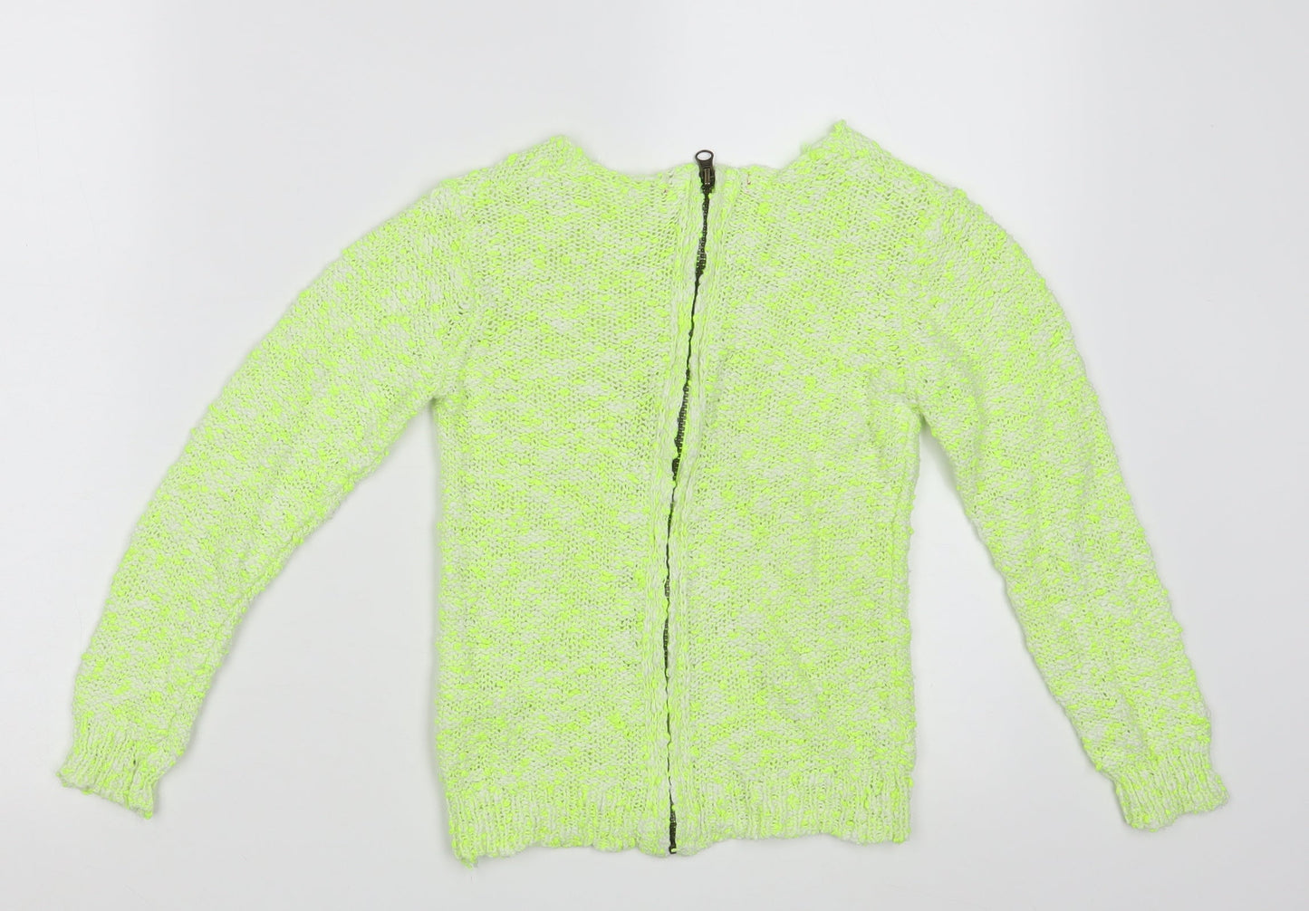 Young Dimension Girls Green   Full Zip Jumper Size 8-9 Years