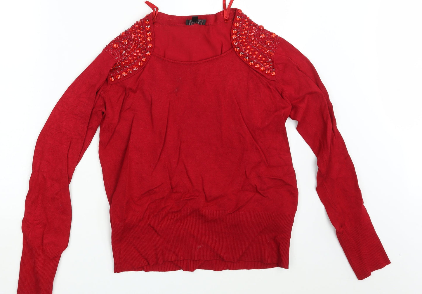 Casamia Womens Red   Pullover Jumper Size L