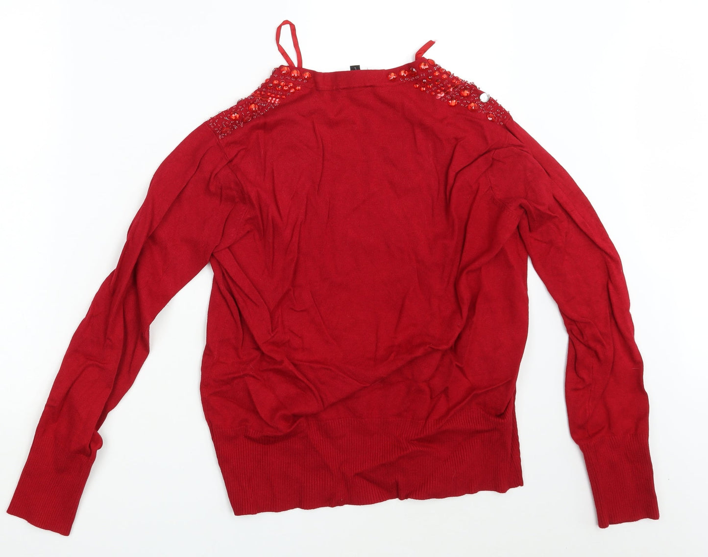 Casamia Womens Red   Pullover Jumper Size L