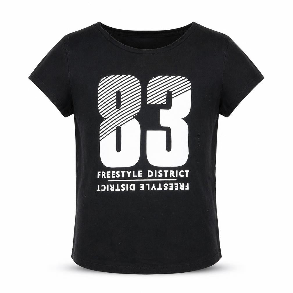 H&M Girls Black   Basic T-Shirt Size 10-11 Years