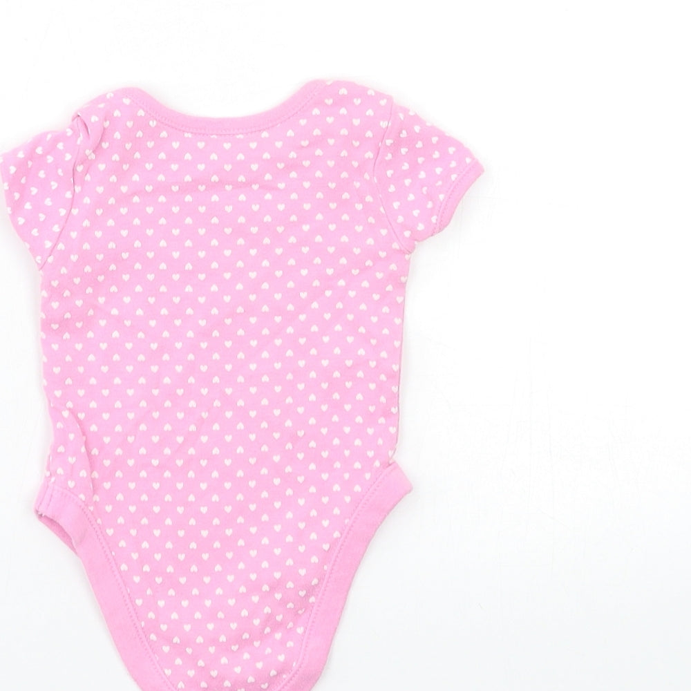 George Baby Pink   Babygrow One-Piece Size 0-3 Months