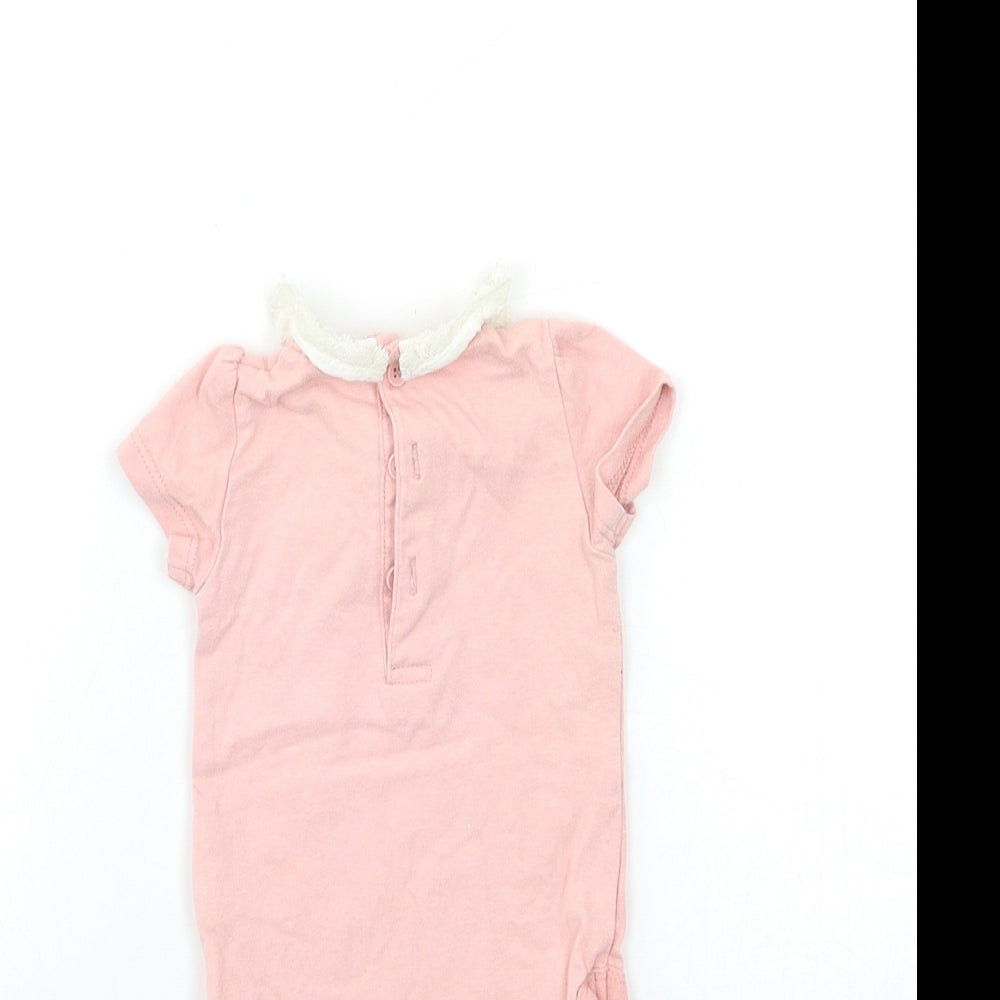 TU Baby Pink   Babygrow One-Piece Size 0-3 Months