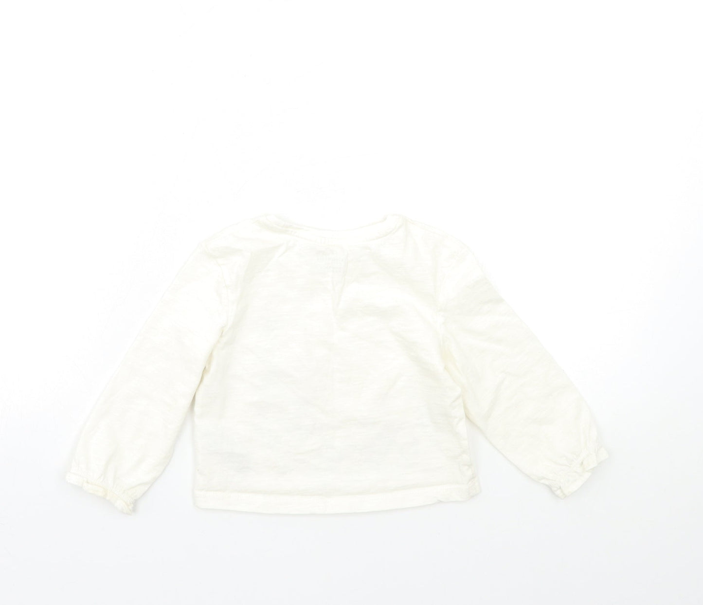 Primark Baby White   Basic T-Shirt Size 12-18 Months