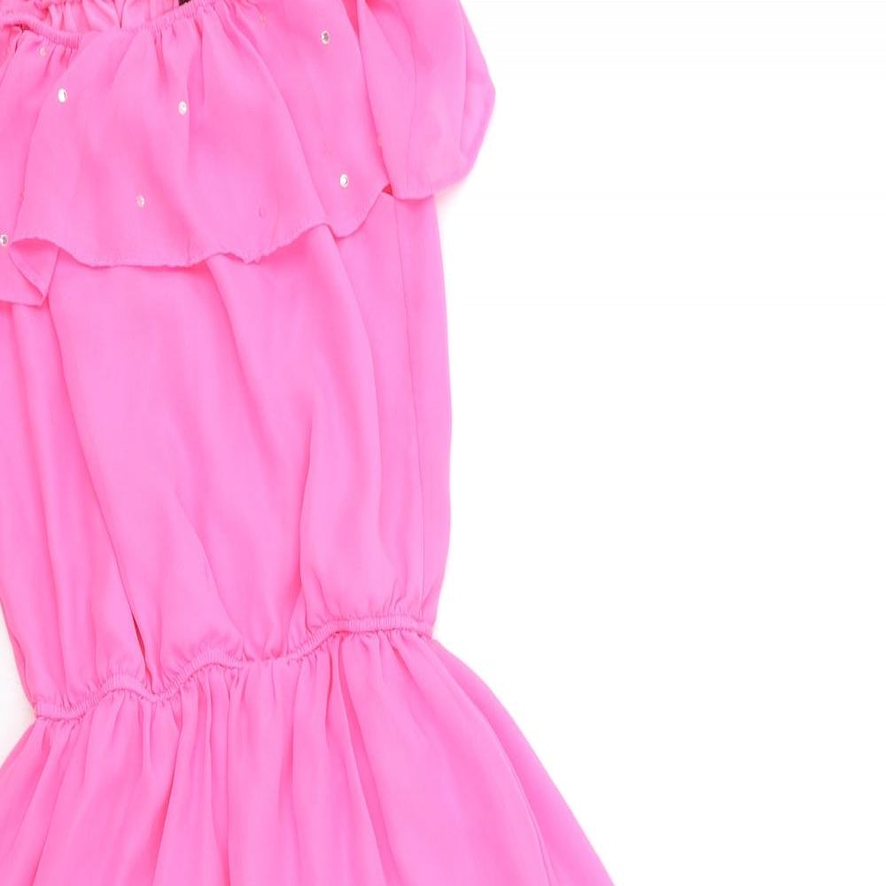 Julien Macdonald Girls Pink   Trapeze & Swing  Size 12 Years