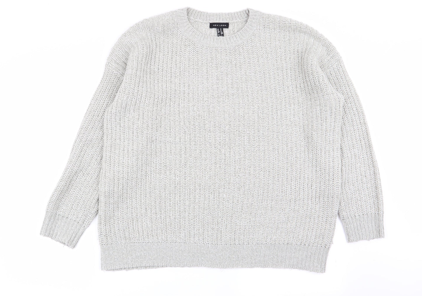 New Look Womens Grey   Pullover Jumper Size M