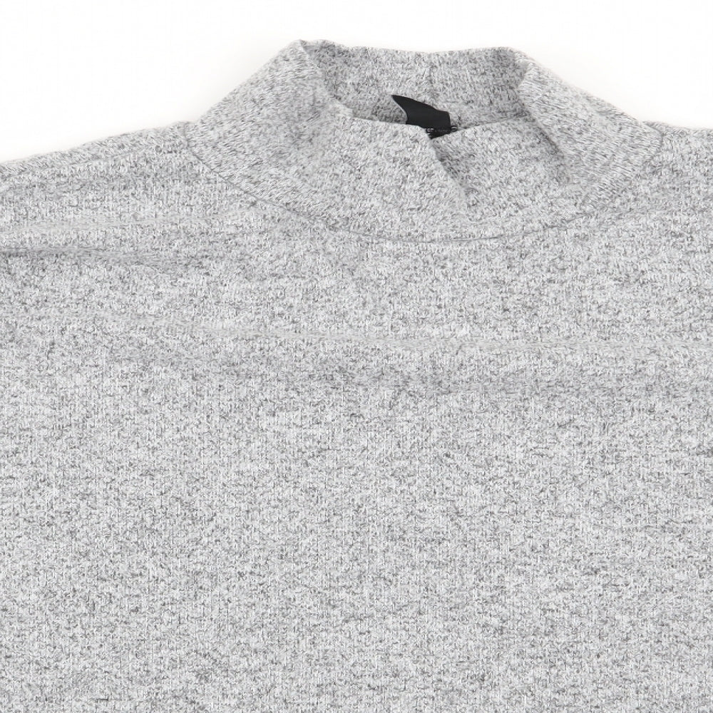 New Look Womens Grey   Pullover Jumper Size M