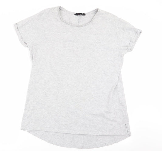 Yours Womens Grey   Basic T-Shirt Size 18