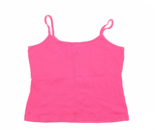 Essentials Womens Pink   Camisole Tank Size 18