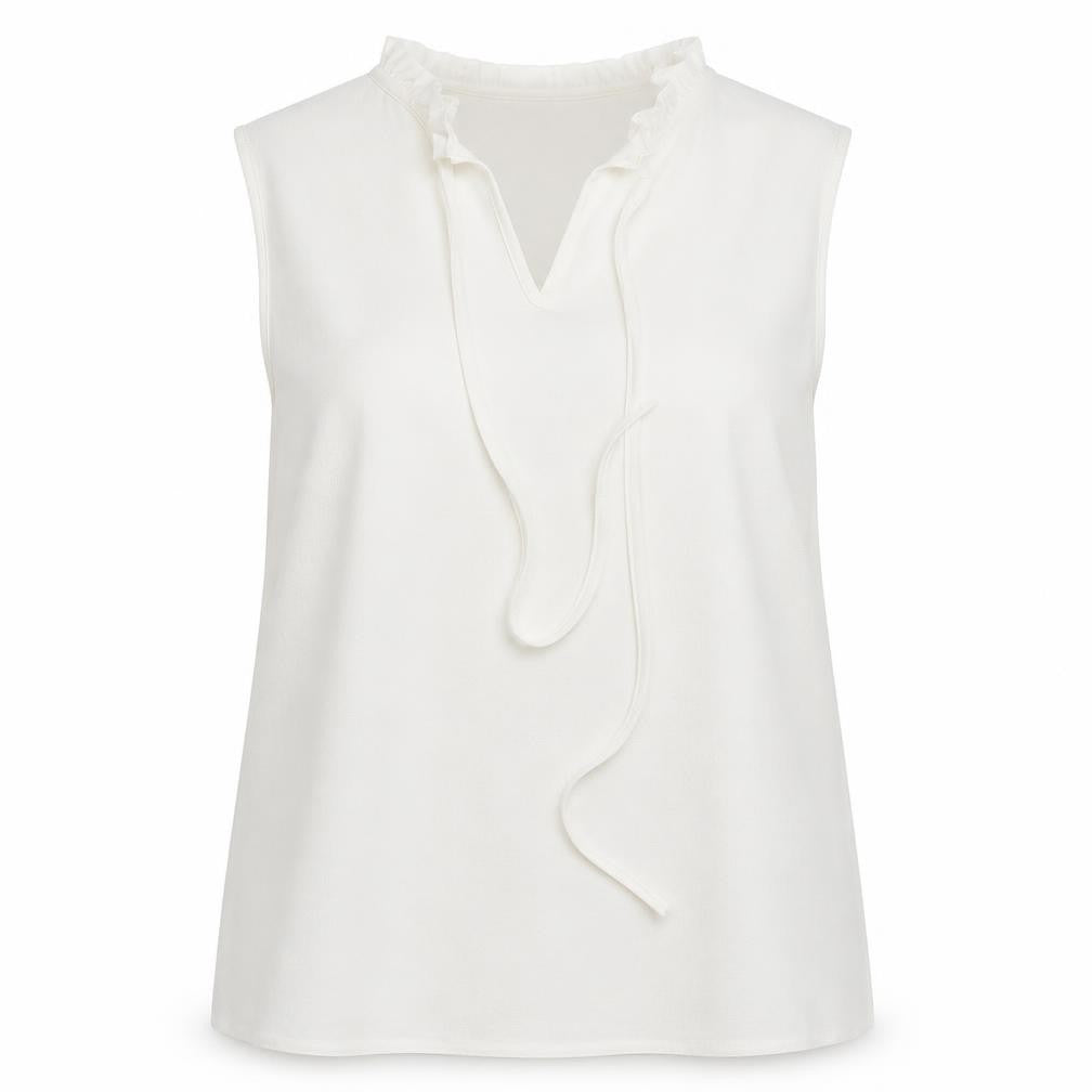 paraphase Womens White   Basic Blouse Size L