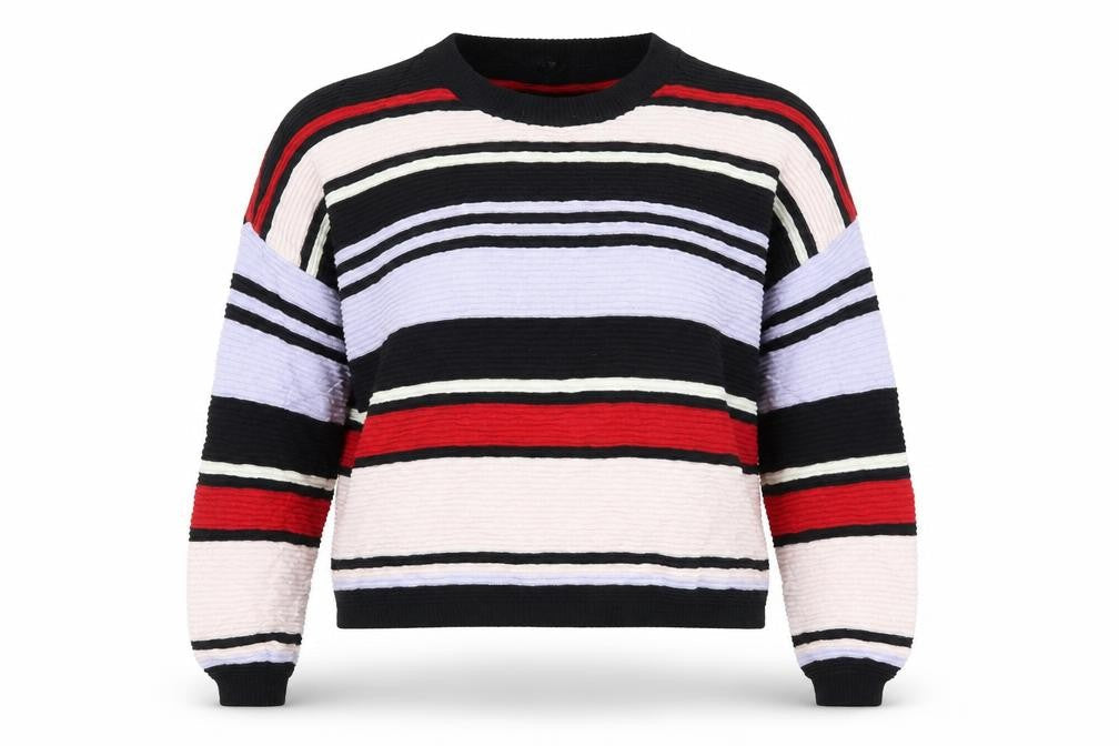 H&M Womens Multicoloured Striped  Pullover Jumper Size S