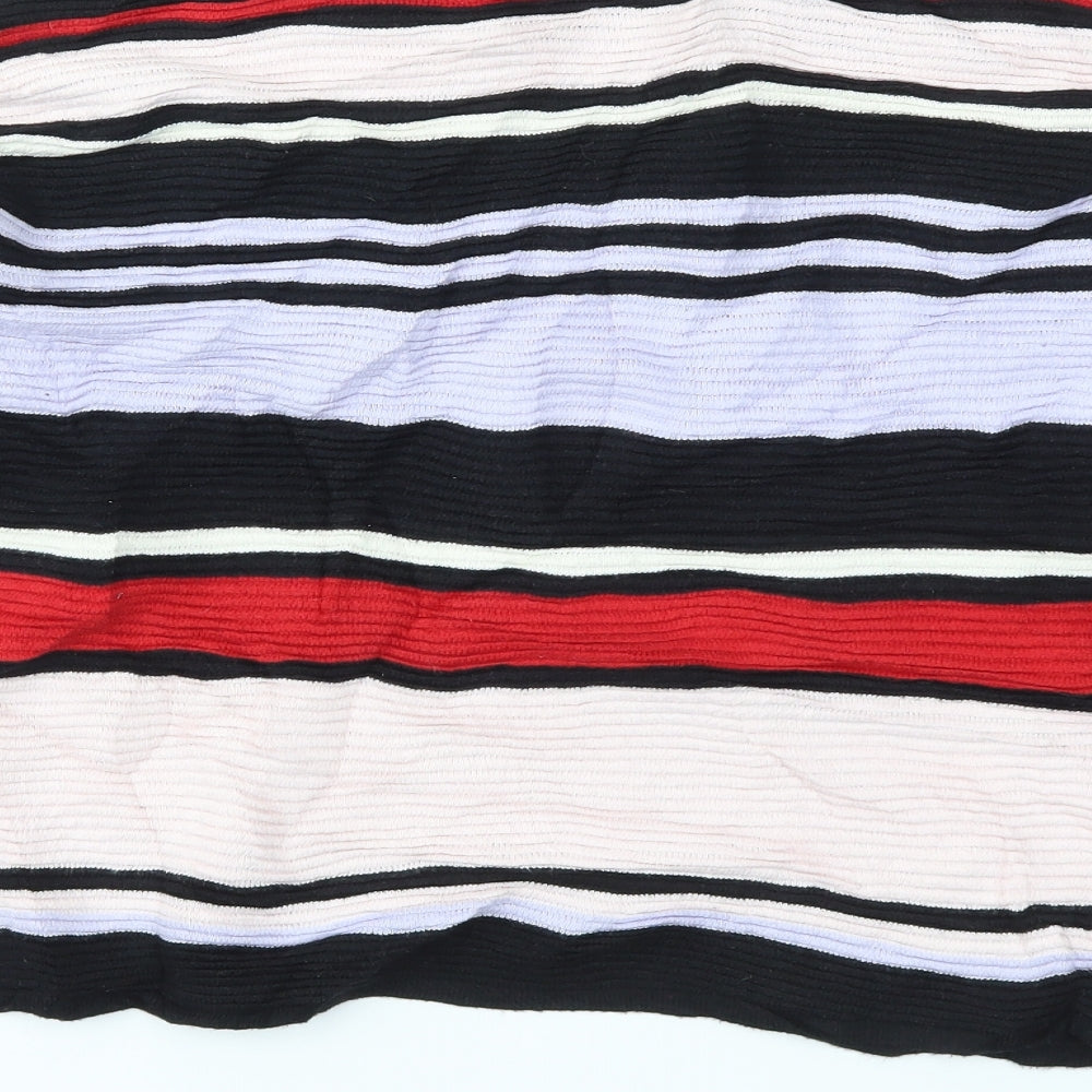 H&M Womens Multicoloured Striped  Pullover Jumper Size S