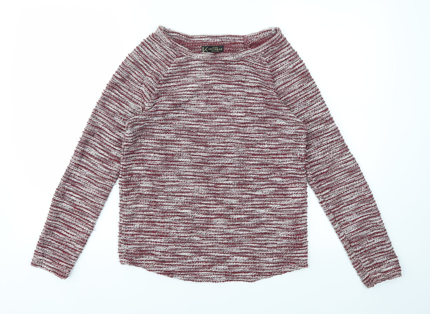 New Look Womens Red   Pullover Jumper Size 8