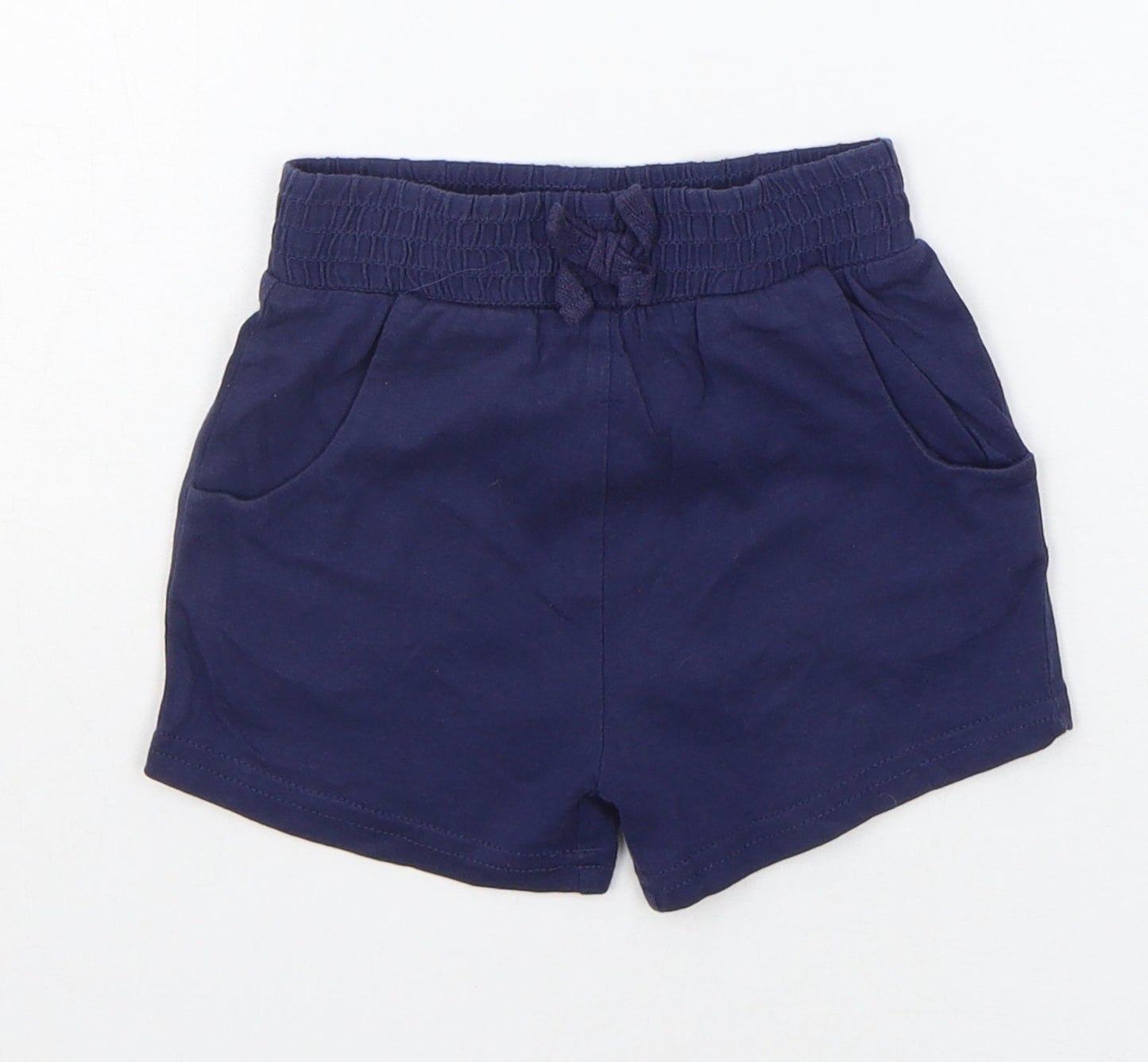 NEXT Girls Blue   Cropped Trousers Size 12-18 Months