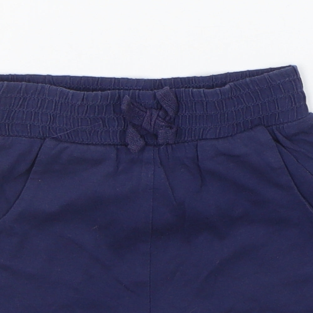 NEXT Girls Blue   Cropped Trousers Size 12-18 Months