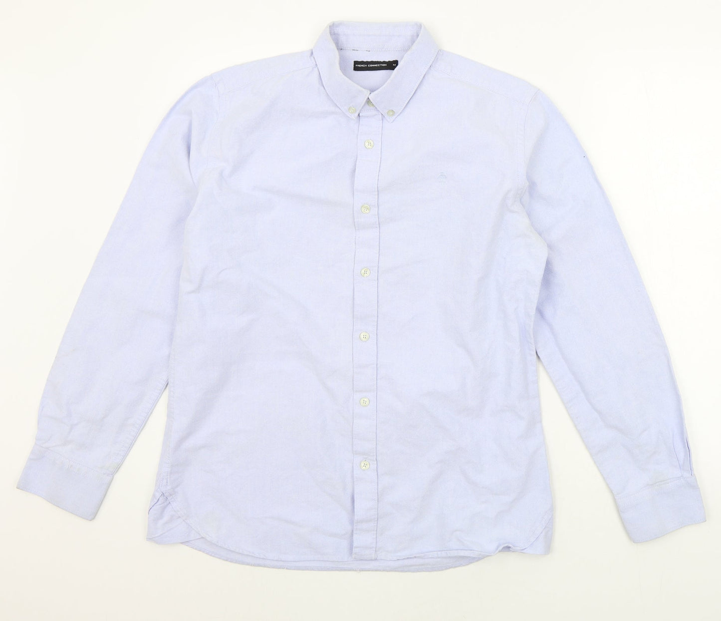 French Connection Mens Blue    Button-Up Size M
