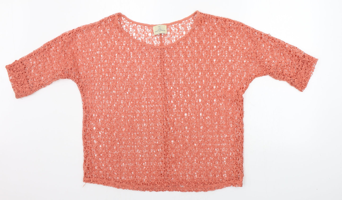 Next  Womens Orange   Pullover Jumper Size 14