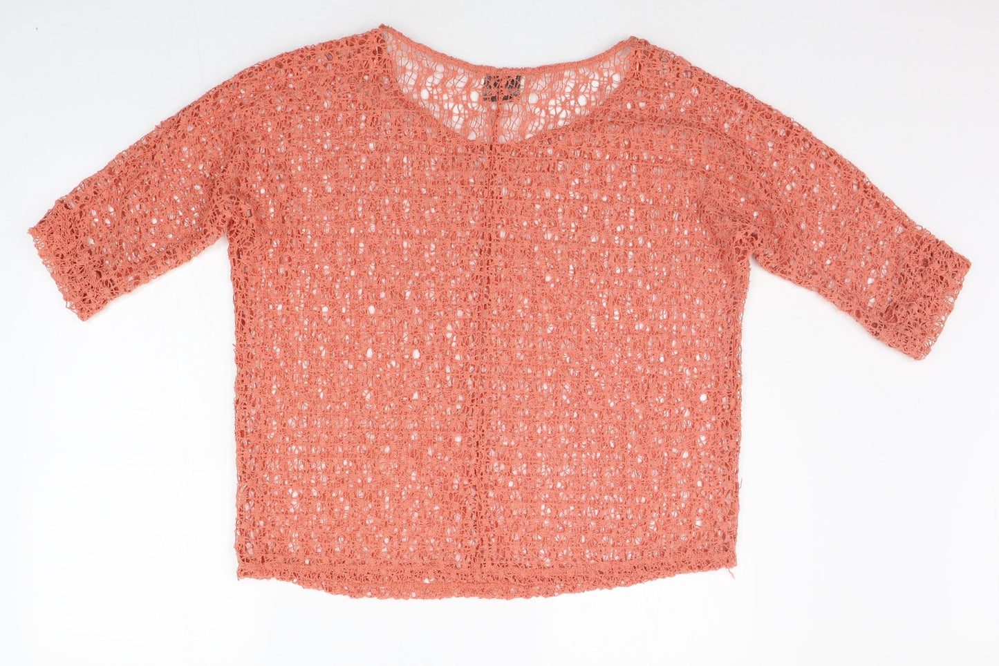 Next  Womens Orange   Pullover Jumper Size 14