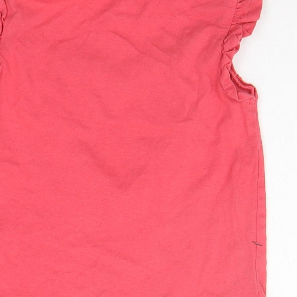 F&F Baby Pink   Basic T-Shirt Size 12-18 Months  - HEART