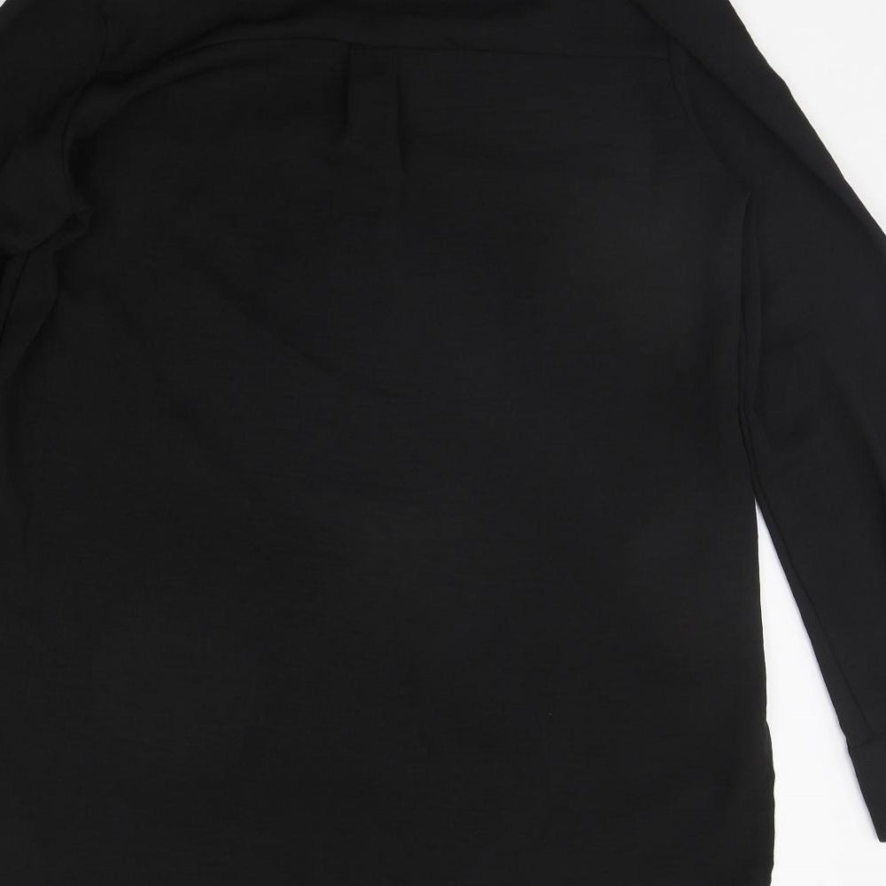 Primark Womens Black   Shirt Dress  Size 8