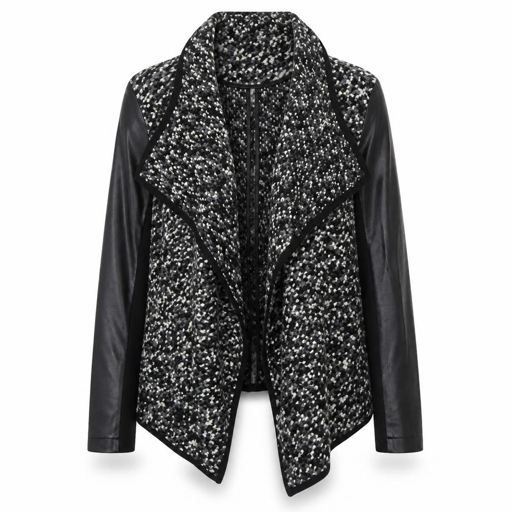 Saviour Womens Black Polka Dot  Cardigan Jumper Size 12